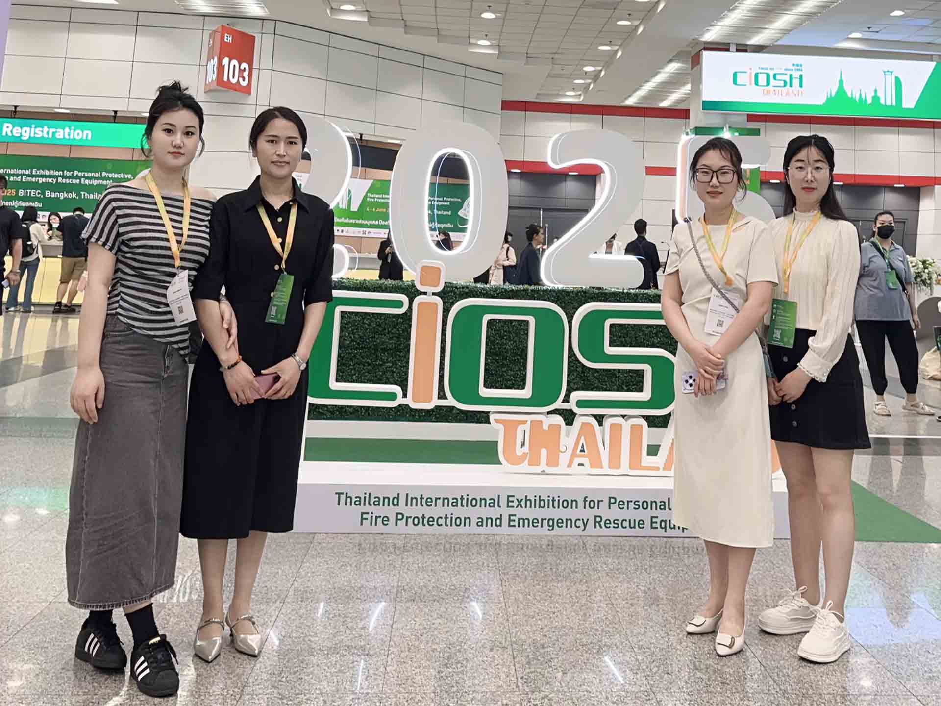 NEW AIR повертається на CIOSH Thailand, демонструючи свої інновації в галузі засобів індивідуального захисту вдруге