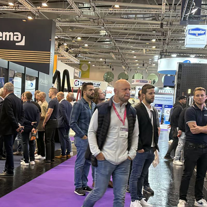 PAPR від NEW AIR сяяв на SCHWEISSEN & SCHNEIDEN 2025, привертаючи натовпи